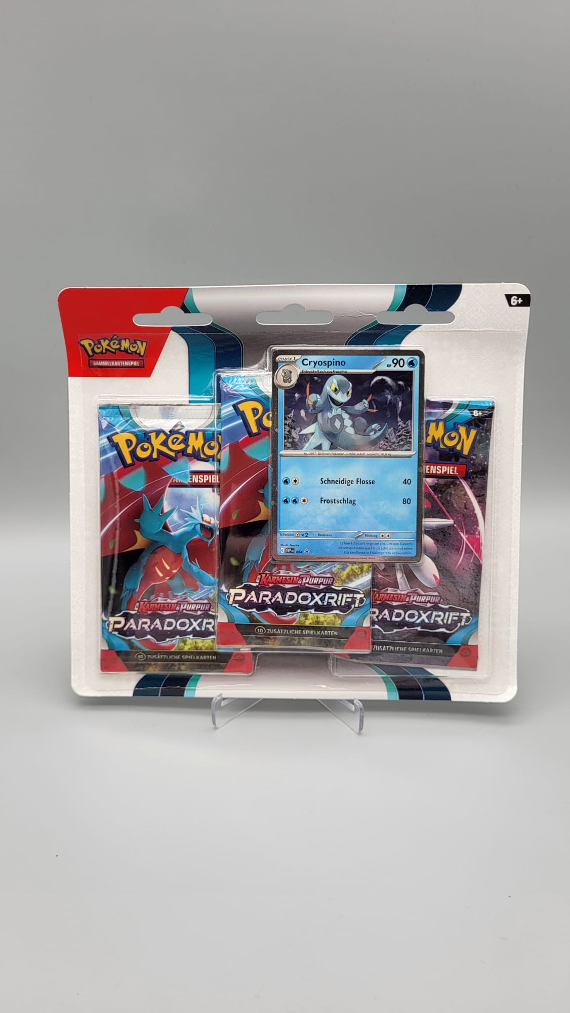 Pokemon Paradoxrift 3er Blister DE