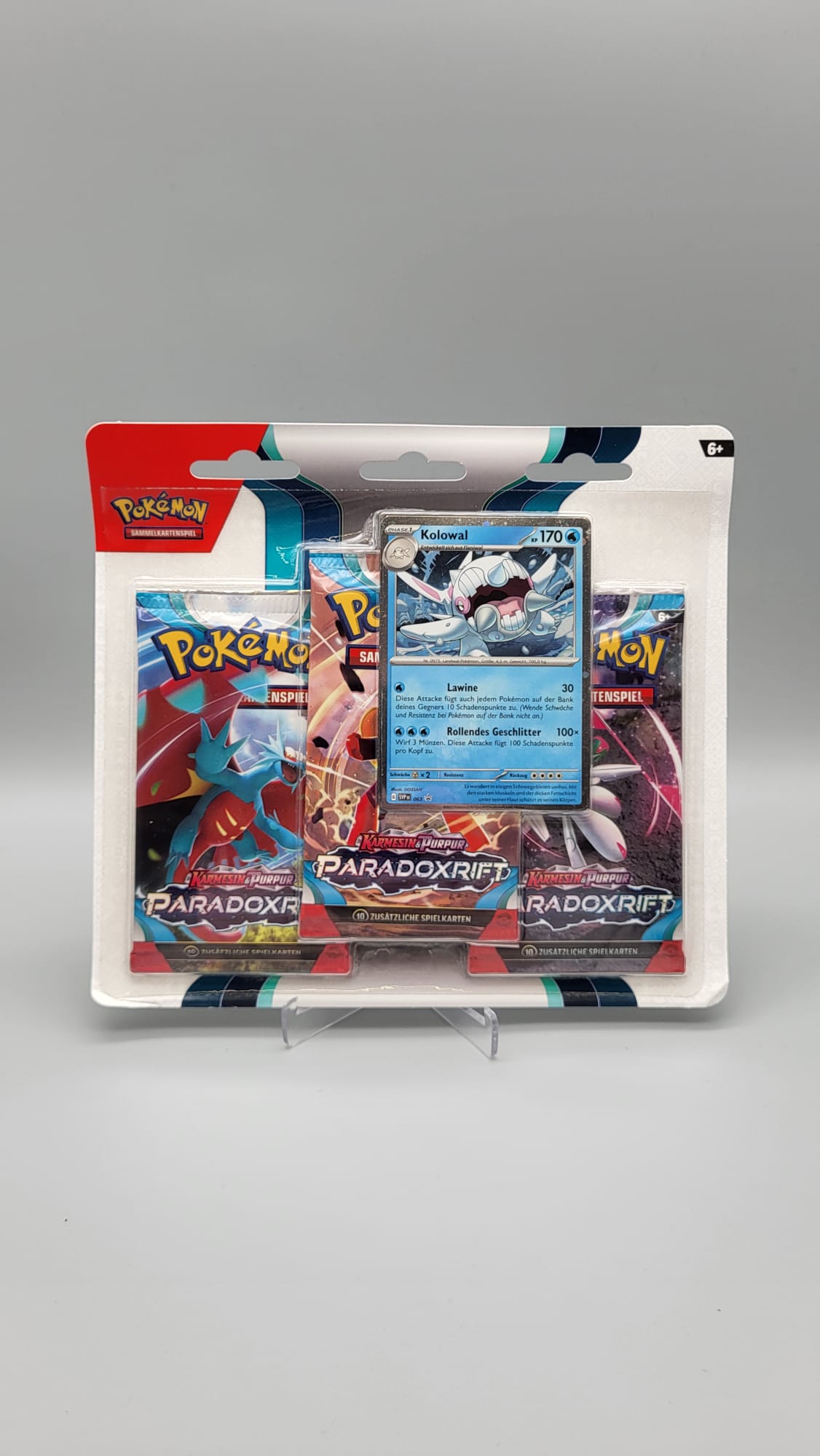 Pokemon Paradoxrift 3er Blister DE