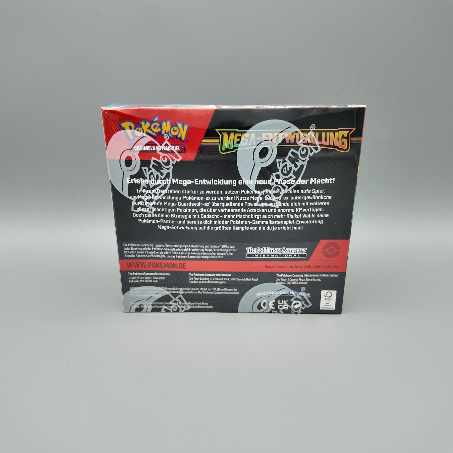 Pokemon - Mega Entwicklungen Display DE