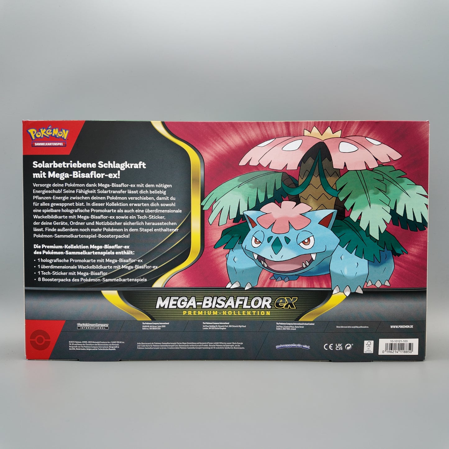 Pokémon - Mega Bisaflor EX Premium Kollektion DE