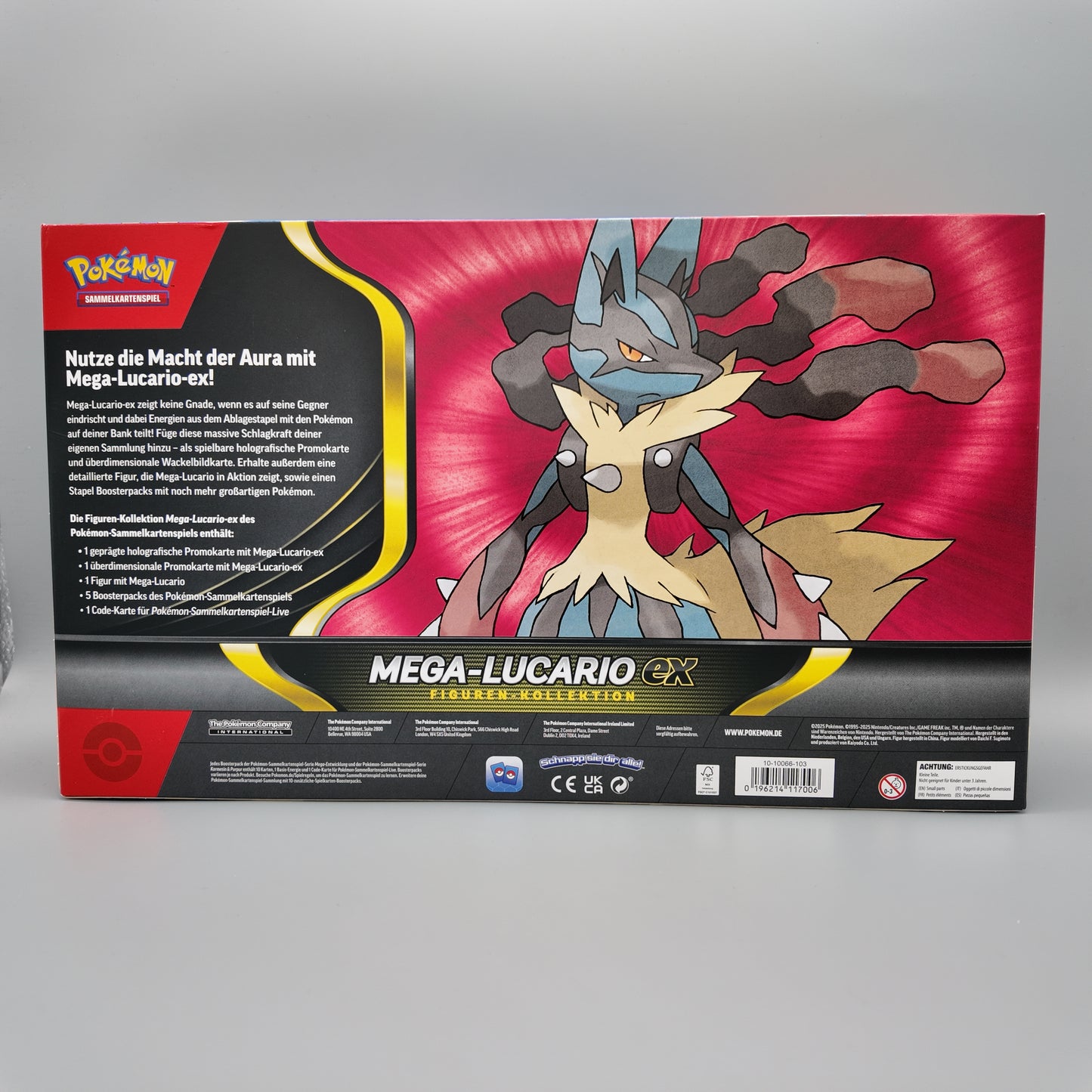 Pokemon - Mega Lucario ex Figuren Kollektion DE