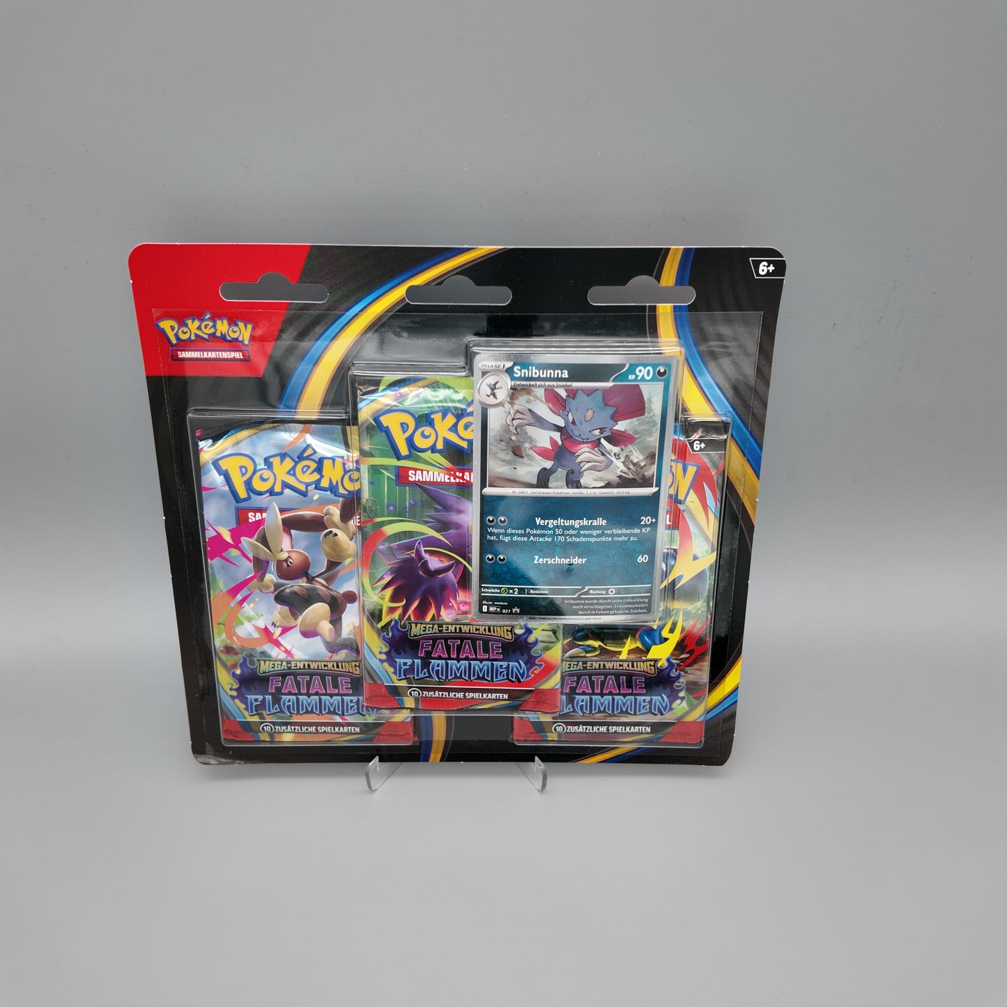 Pokemon - Fatale Flammen 3 Pack Blister DE