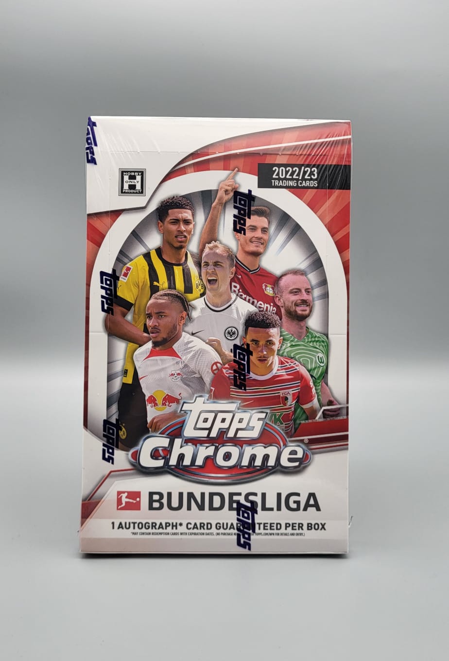 Topps 2022/23 Chrome Bundesliga Fußball Hobby Box