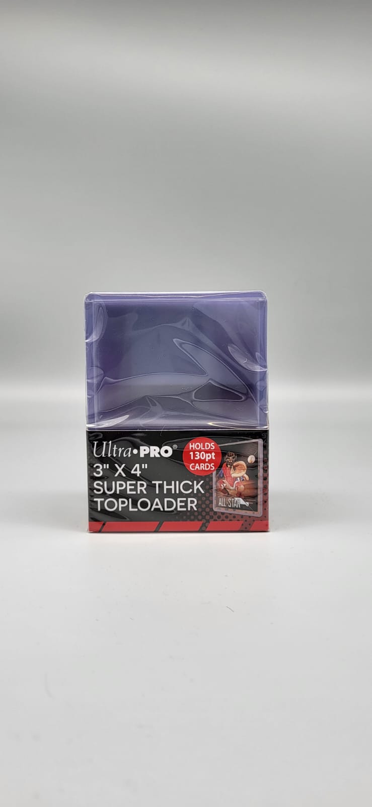 Ultra Pro - 3"x4" Super Thick 130pt Toploader