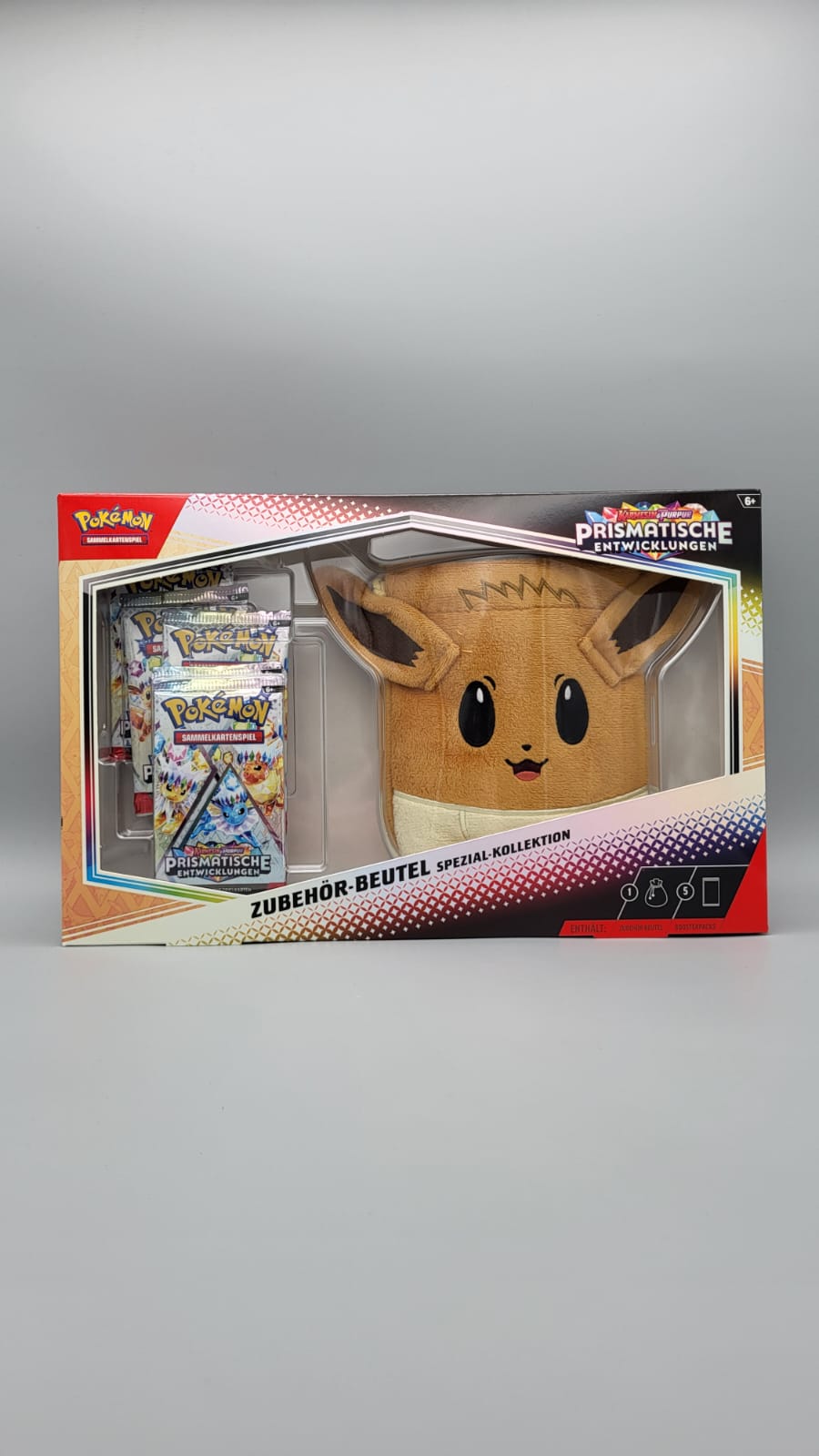 Pokemon Prismatische Entwicklungen Zubehör Beutel Spezial Kollektion DE