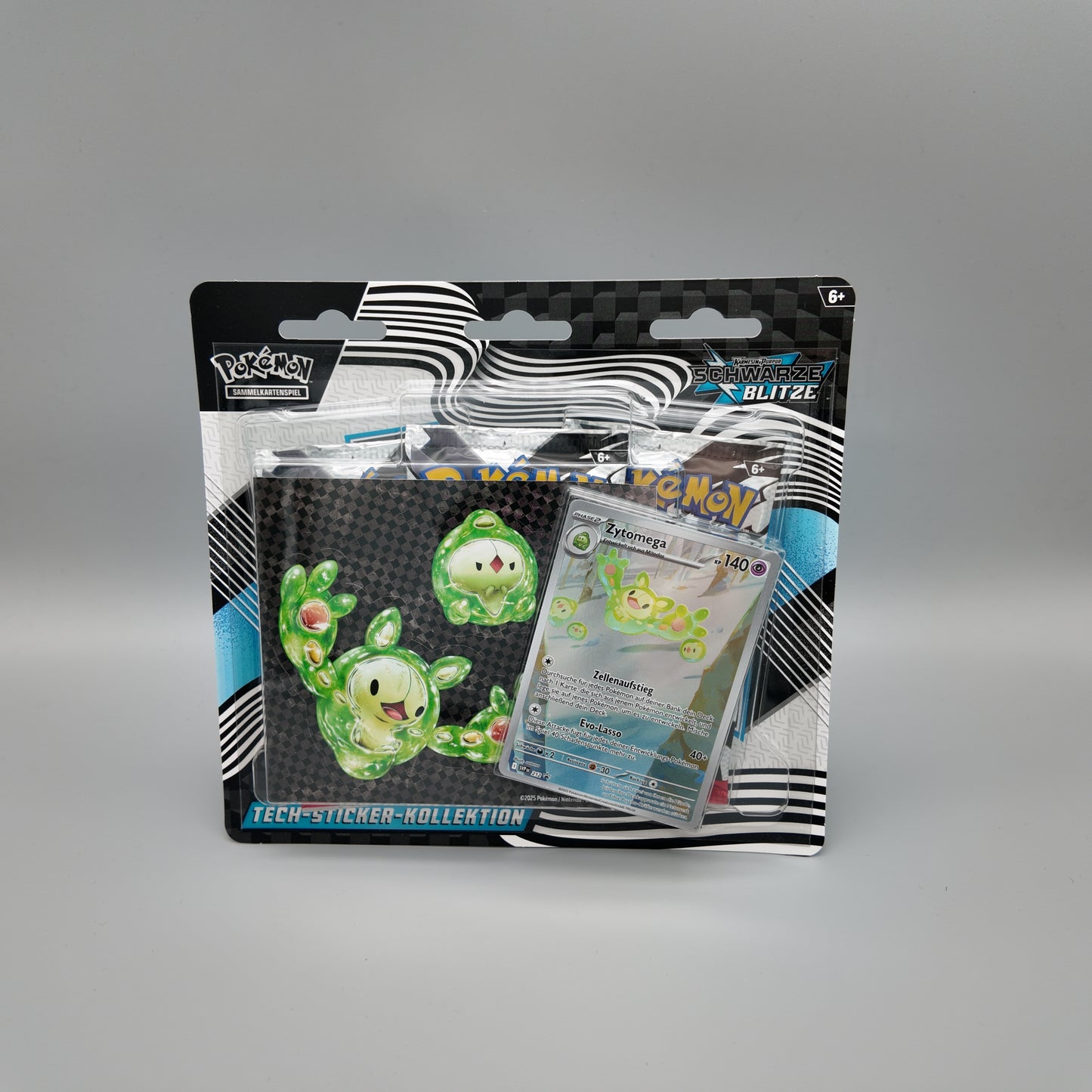 Pokémon Tech-Sticker-Kollektion Schwarze Blitze DE