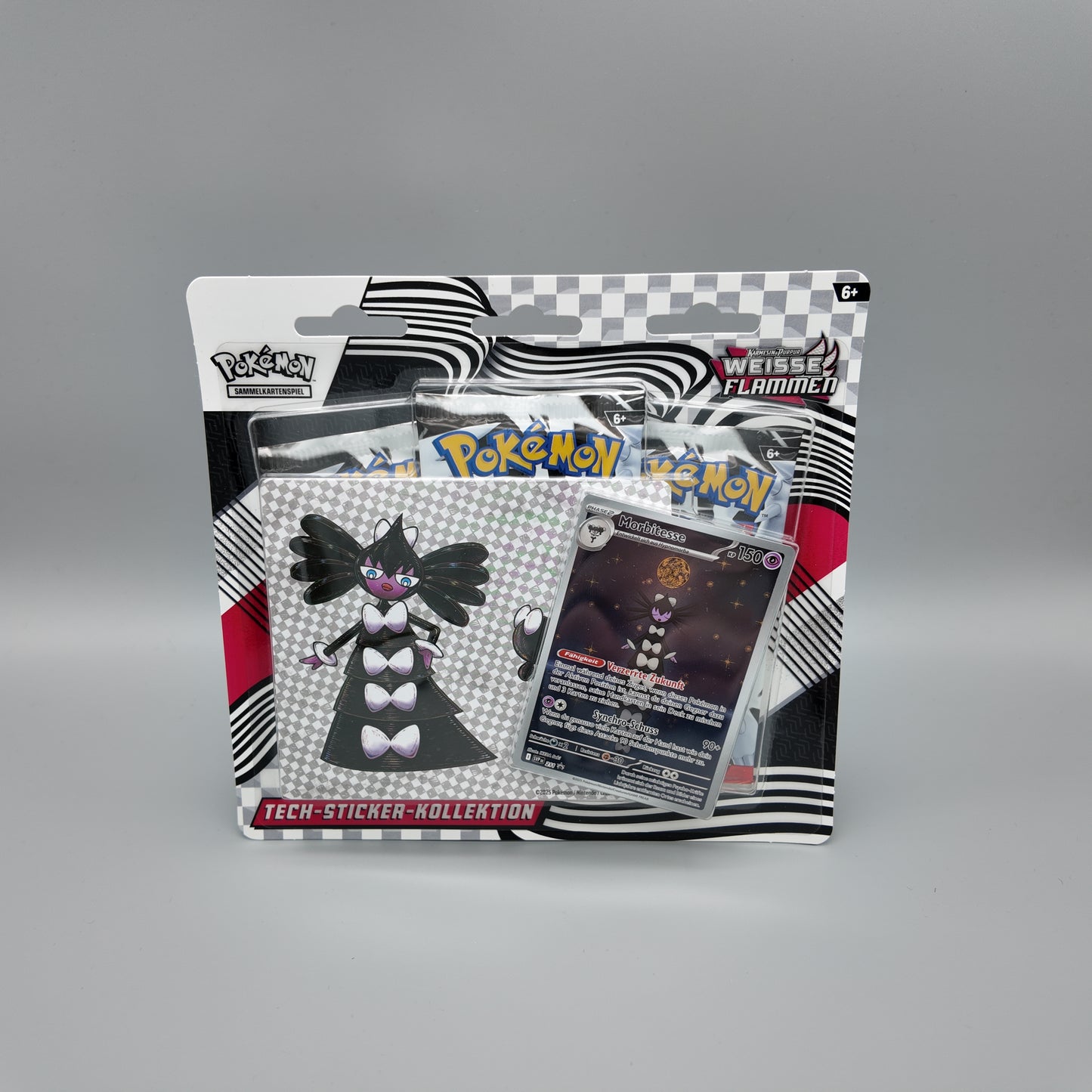 Pokémon Tech-Sticker-Kollektion - Weiße Flammen DE