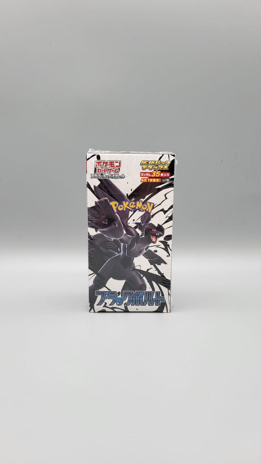 Pokemon Black Bolt Deluxe Booster Display JP