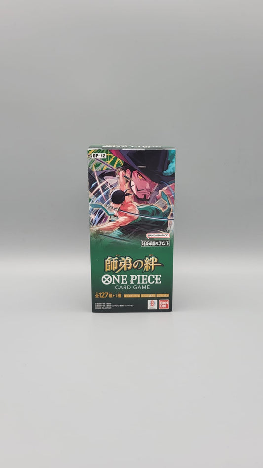 One Piece 12 Bonds of Master and Disciple Display JP