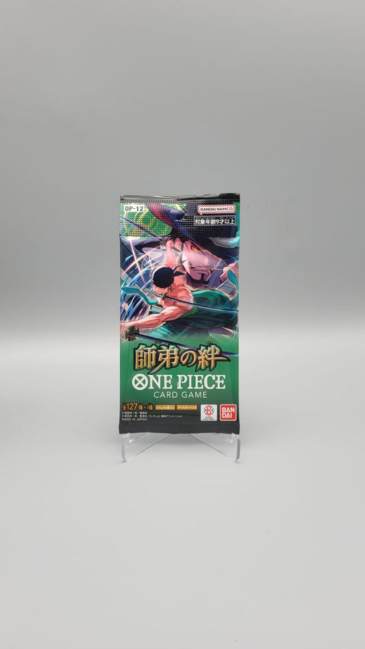 One Piece 12 Bonds of Master and Disciple Einzelpack JP