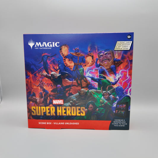 MtG - Marvel Super Heroes Scene Box Villains Unleashed EN