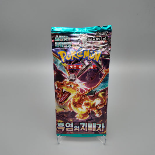 Pokemon - Ruler of the Black Flame Booster - Kor