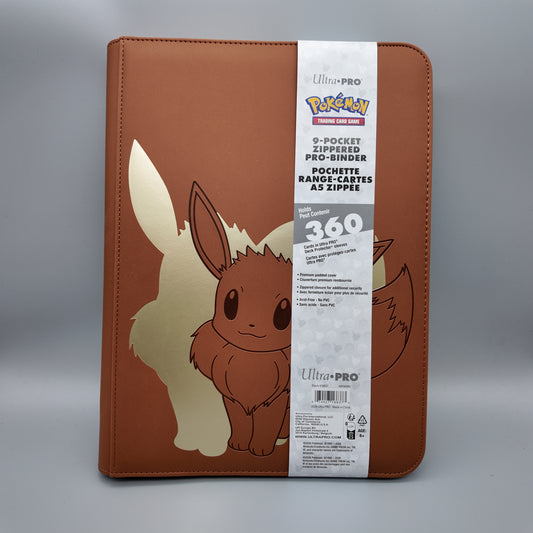 Ultra Pro - 9 Pocket Zip Binder - Eevee