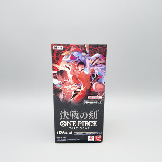 One Piece - OP16 - The Time of Battle - Display - Jp