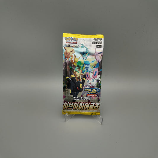 Pokemon  Eevee Heroes  S6a  Einzelbooster Koreanisch