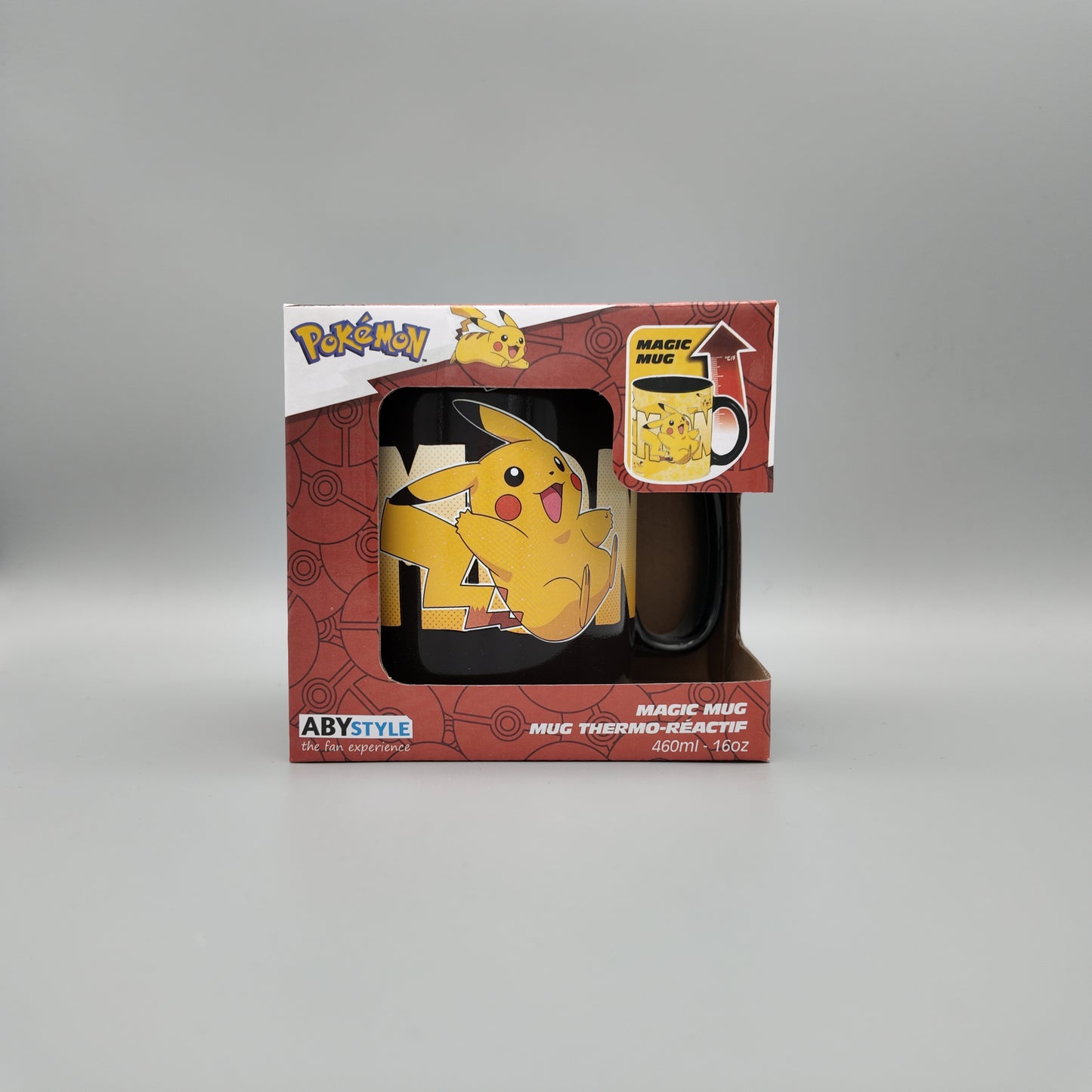 Pokémon Mug Heat Change (460ml) Stil: Pikachu