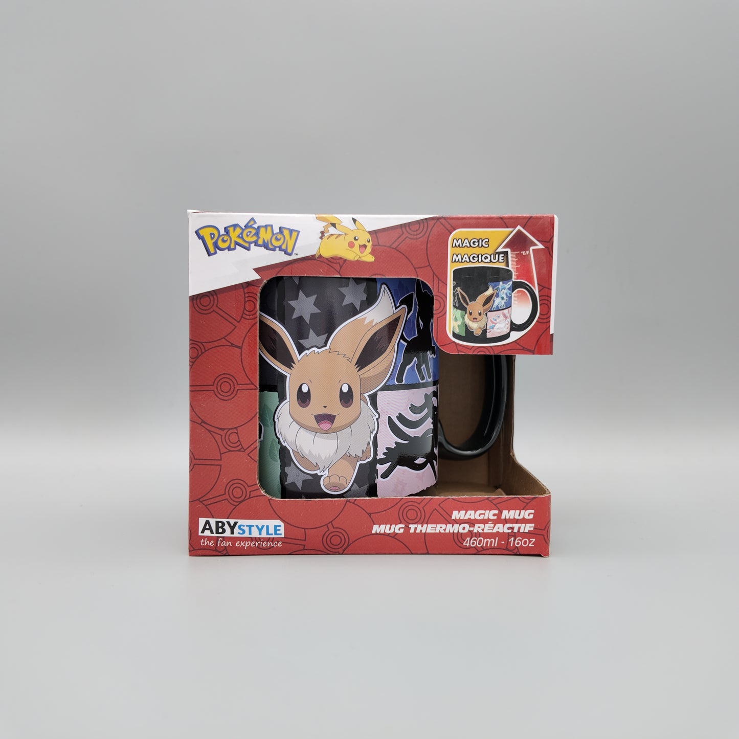 Produkt-Informationen: Pokémon Mug Heat Change (460ml) Stil: Eevee