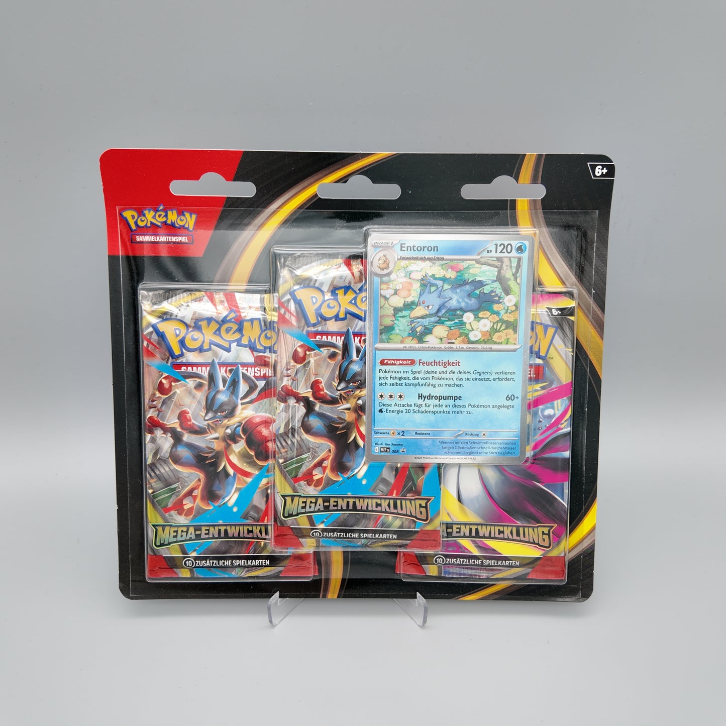 Pokemon - Mega Entwicklungen 3er Blister (Entoron) DE