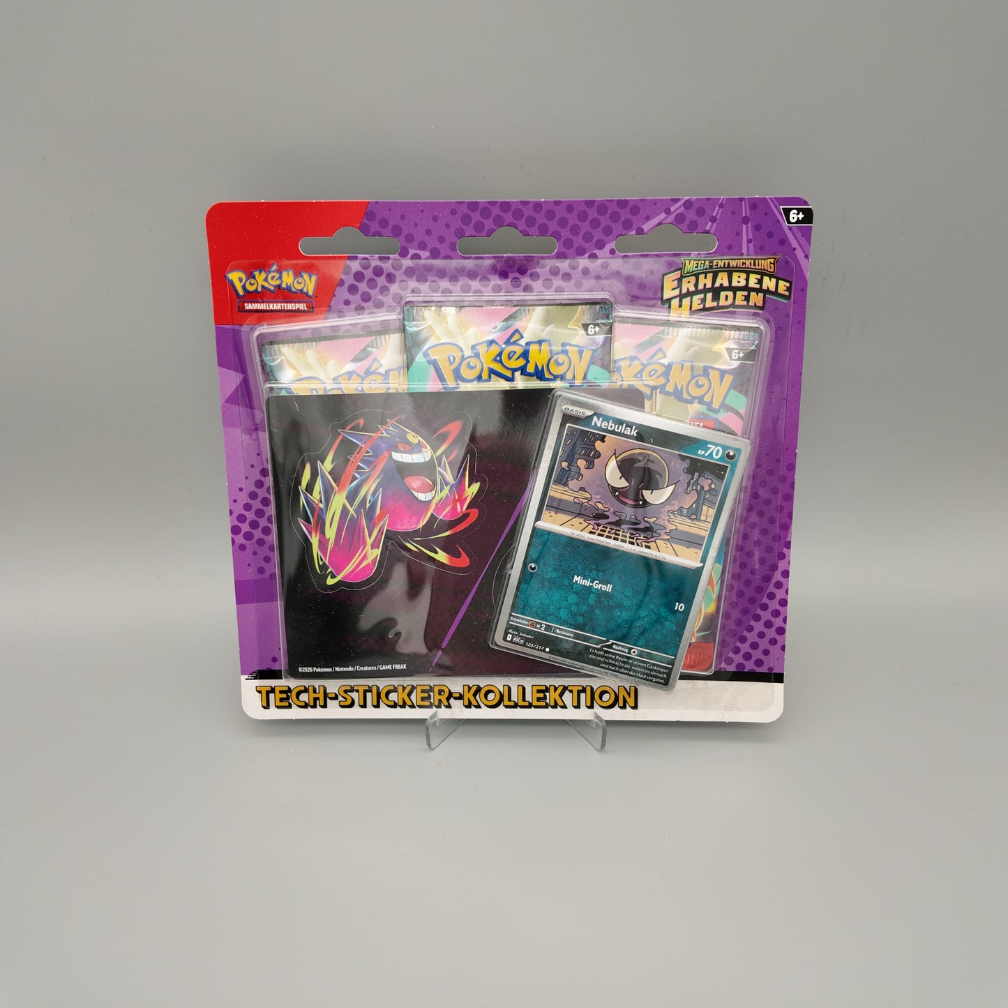 Pokemon - Erhabene Helden - Tech Sticker (Nebulak) DE