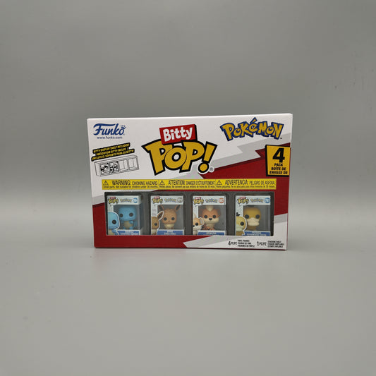 Bitty Pop! Pokemon Squirtle - 4 Pack Series 4