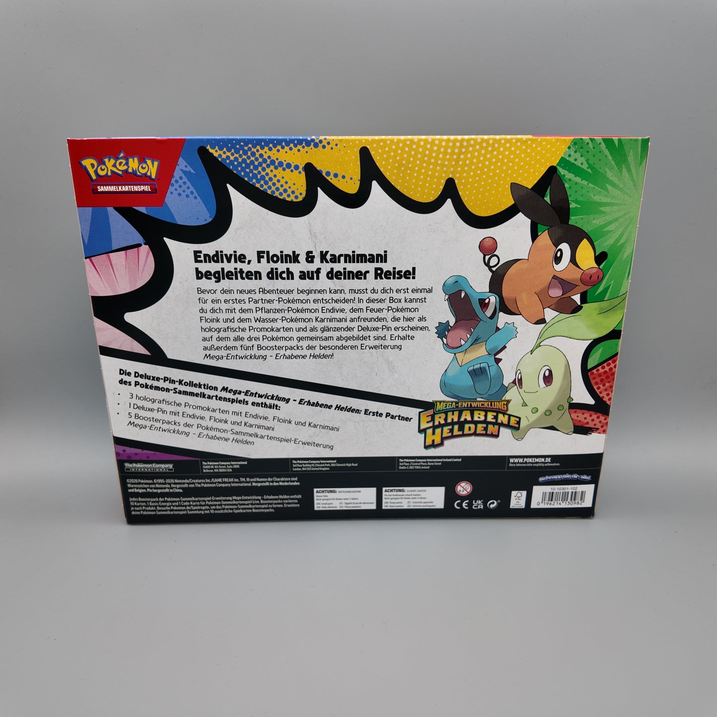 Pokemon - Erhabene Helden Deluxe Pin Kollektion DE