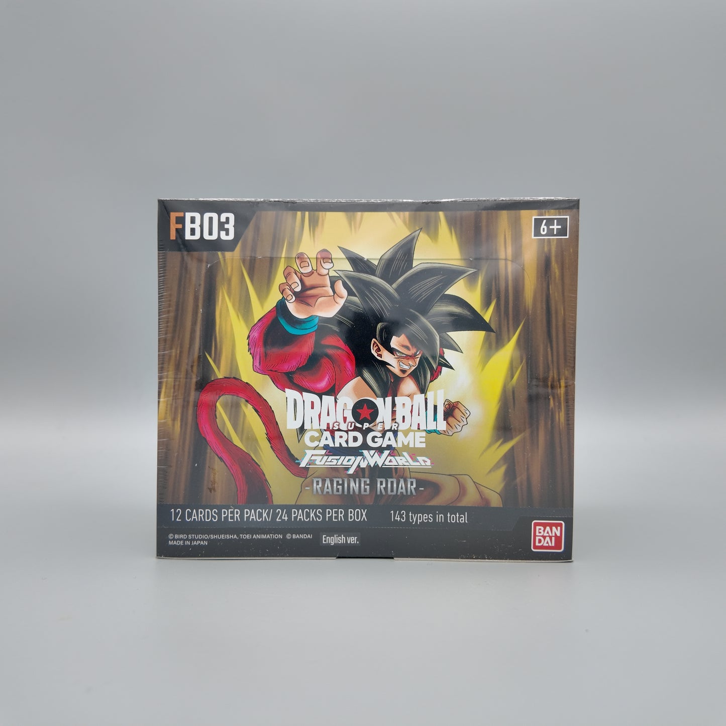 DragonBall Super Card Game - Fusion World (FB03) Raging Roar Booster Display - EN
