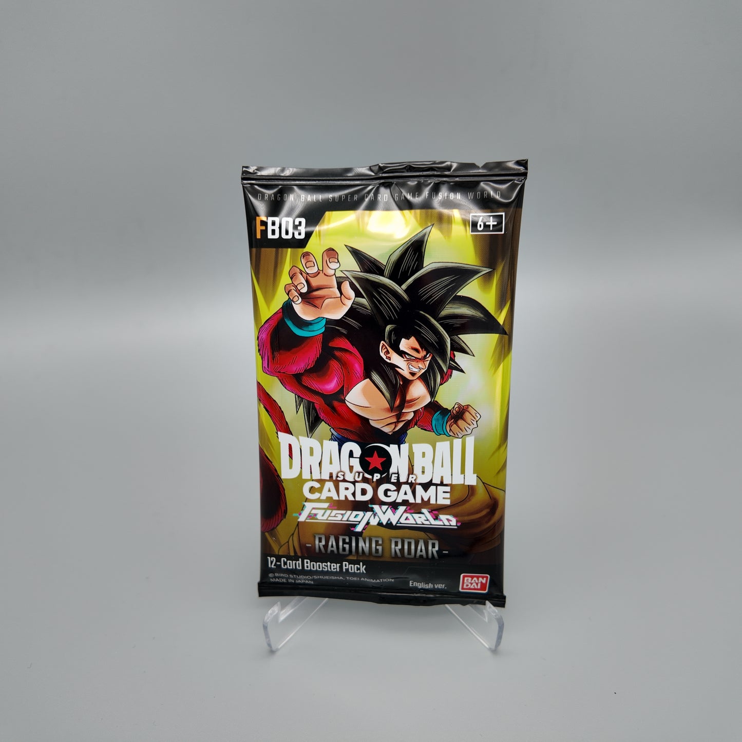 DragonBall Super Card Game - Fusion World (FB03) Raging Roar Booster Einzelpack - EN