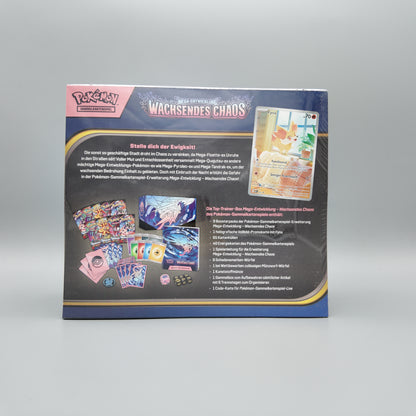 Pokemon -  Wachsendes Chaos - Top Trainer Box - DE