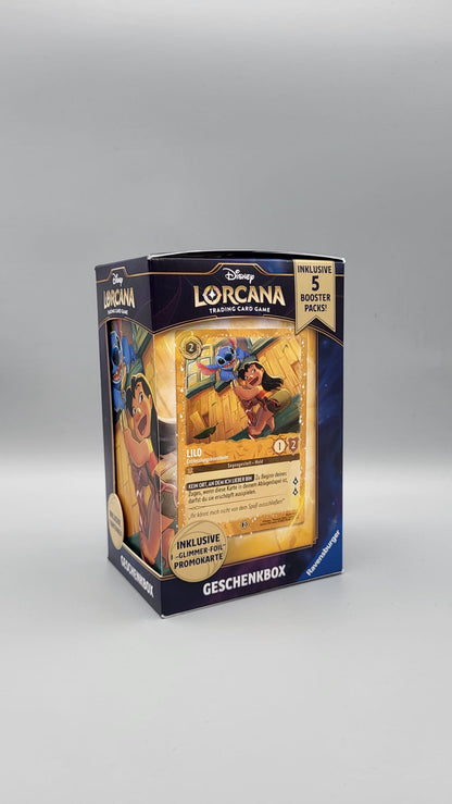 Disney Lorcana Archazias Insel Lilo Geschenkbox DE