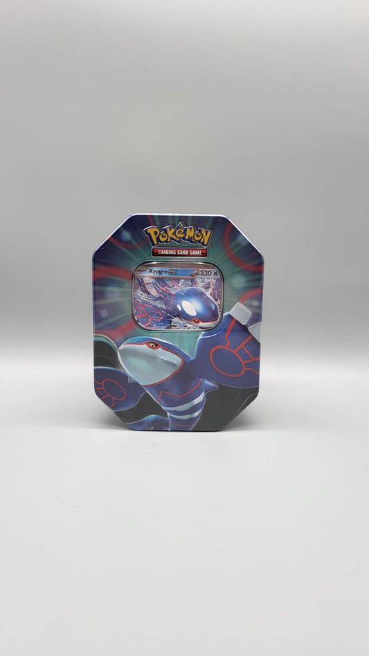 Pokemon Kyogre Ex Tin Box EN