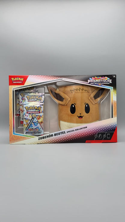 Pokemon Prismatische Entwicklungen Zubehör Beutel Spezial Kollektion DE
